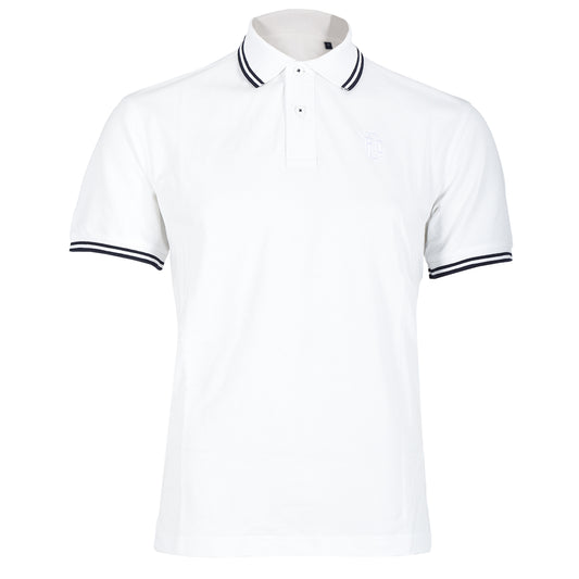 DFC Legacy Tipped Polo White