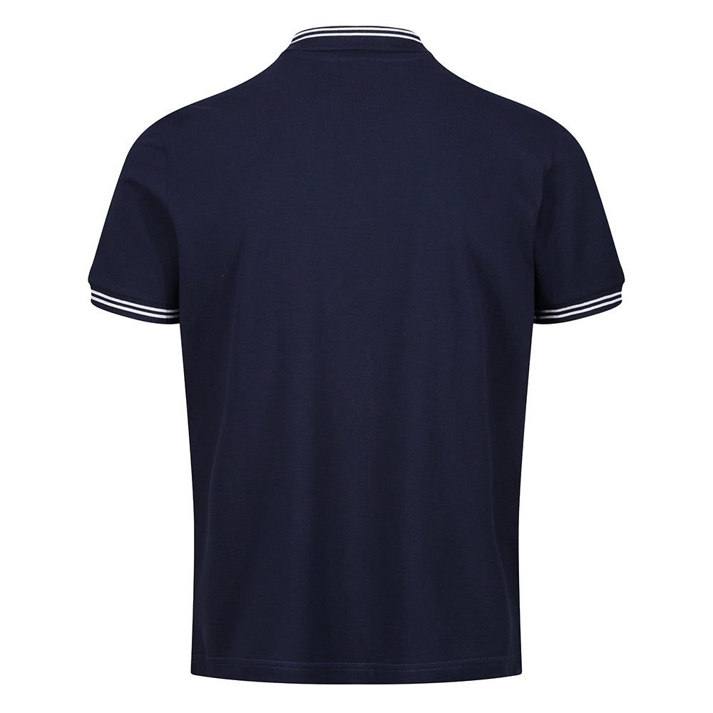 DFC Leisure Polo Shirt Navy|White