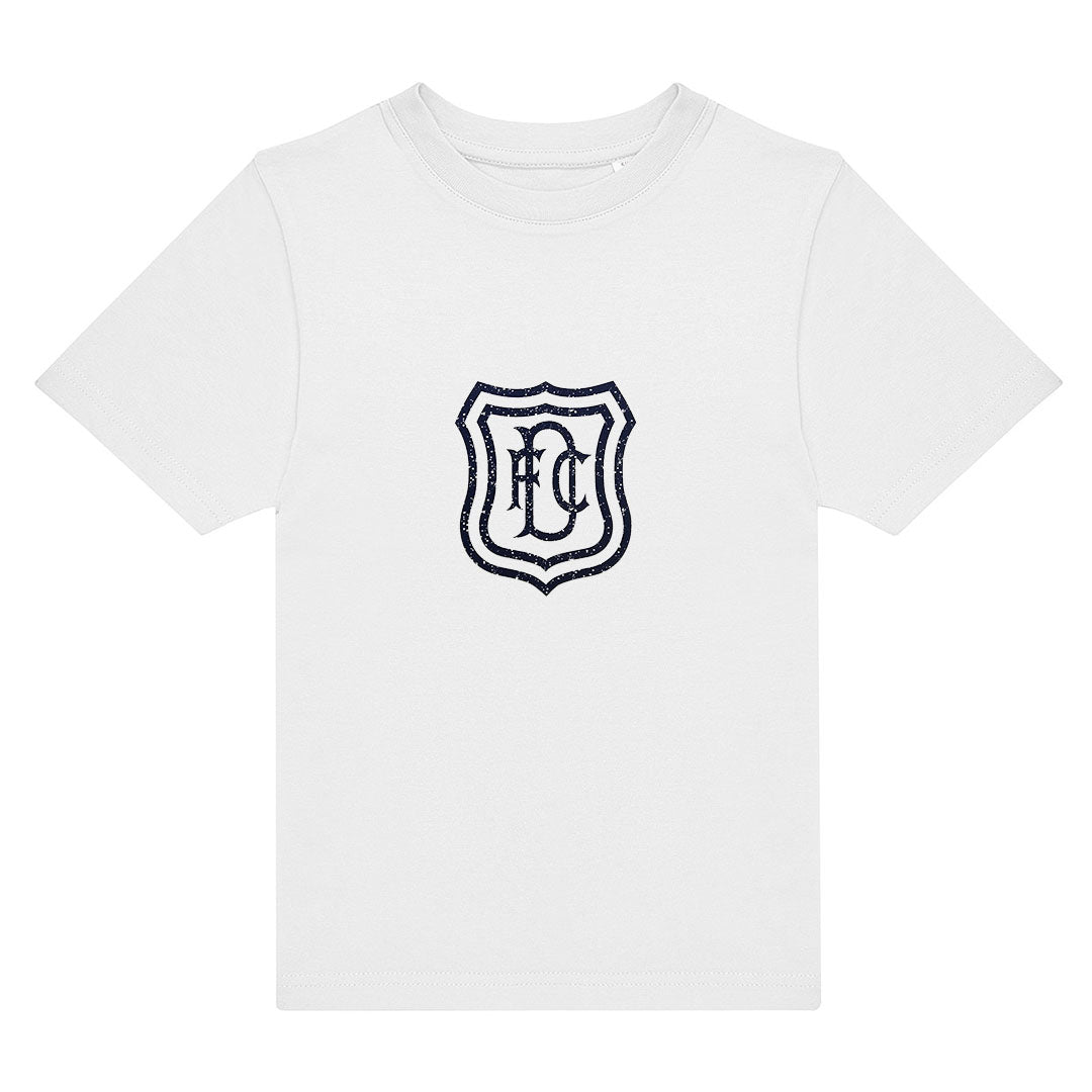 Jnr DFC Small Crested Tee White
