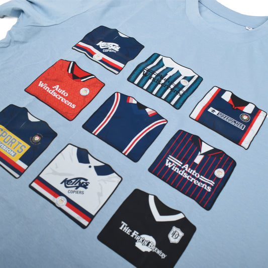 DFC Retro Fold Tee Sky Blue
