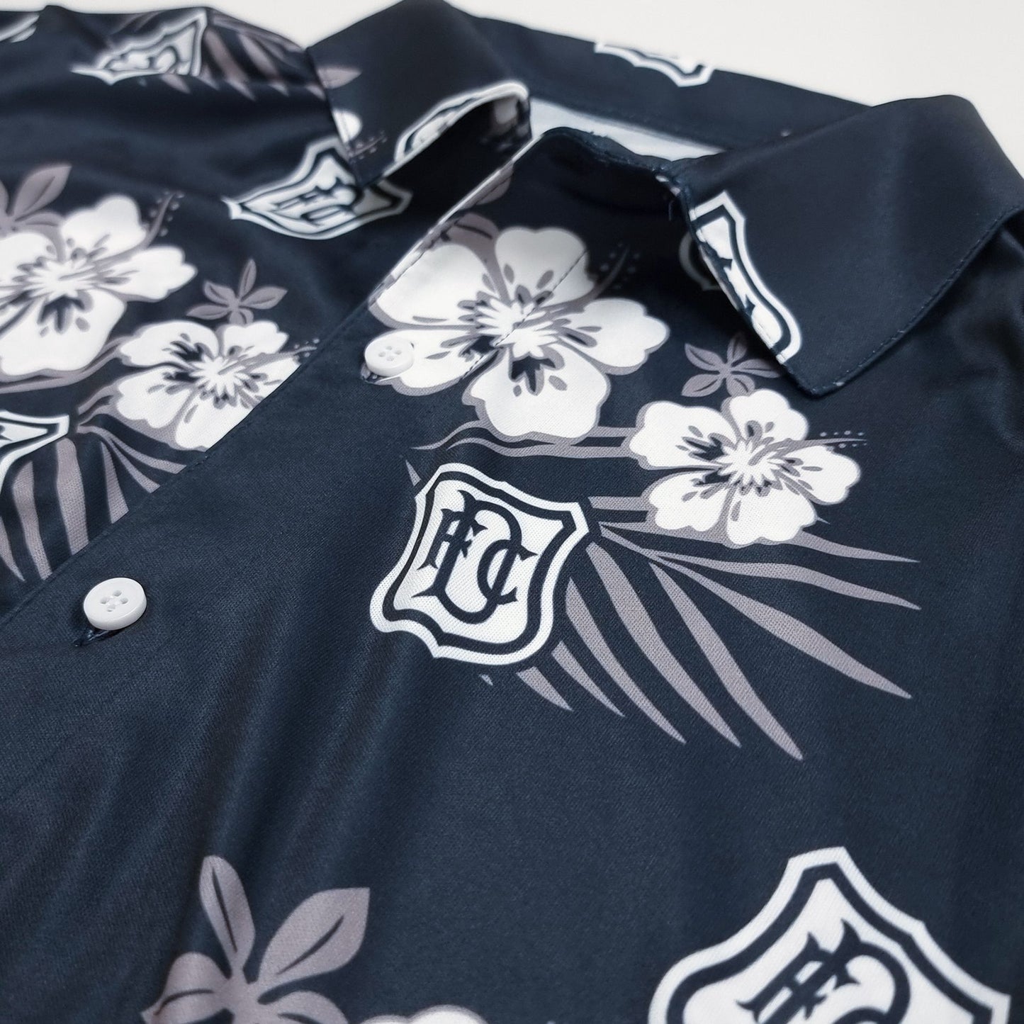 Hawaiian Shirt Dark Blue