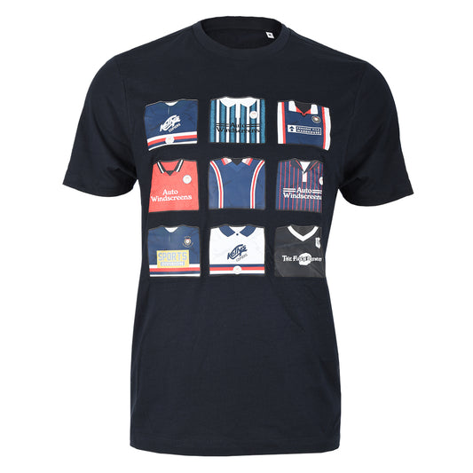 DFC Retro Fold Tee Dark Blue
