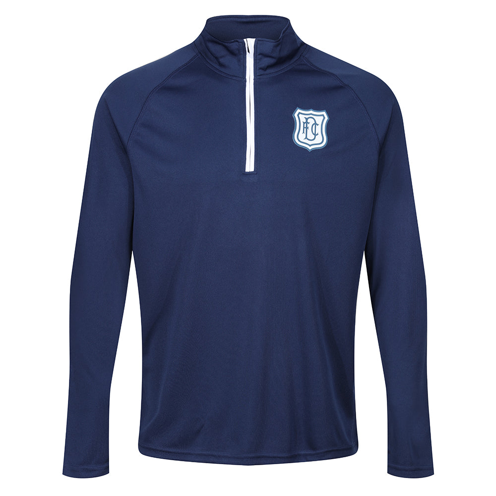 Ribbed Crest 1/4 Zip