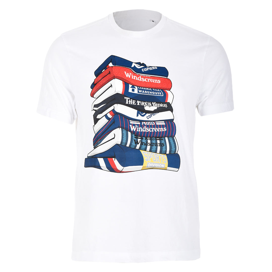 DFC Retro Stack Tee White