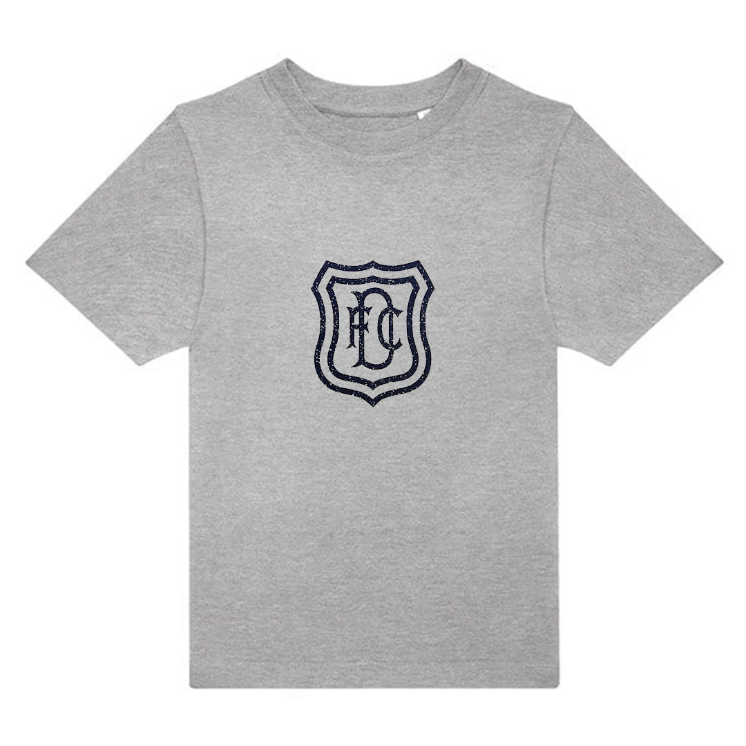 Jnr DFC Small Crested Tee Grey