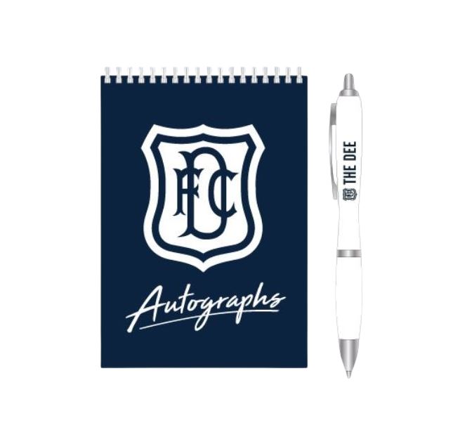 DFC Wirebound Autograph Book and Pen Set