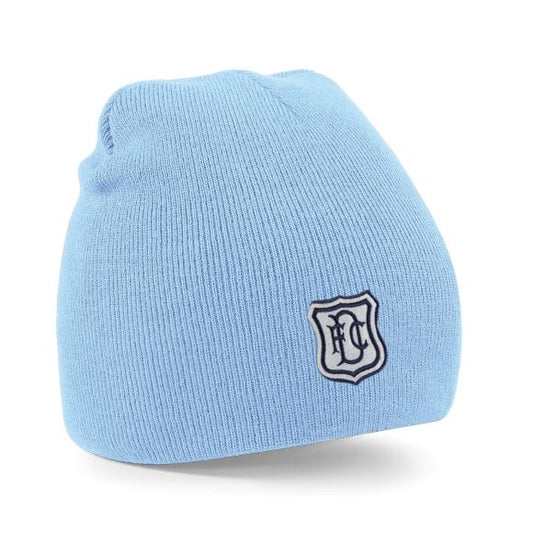 Cotton Knitted Beanie Hat Sky