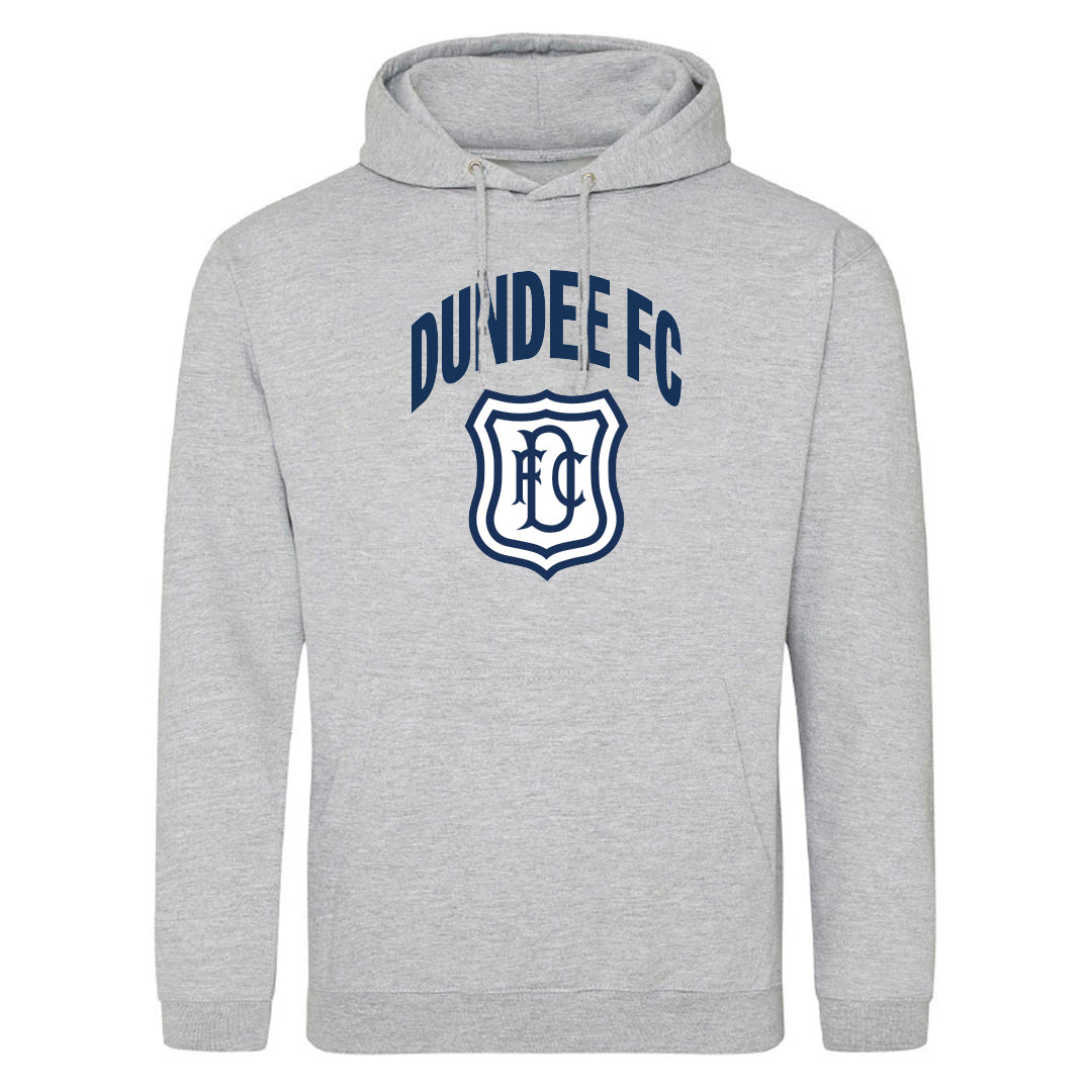 DFC Dundee Crest Hoodie Grey