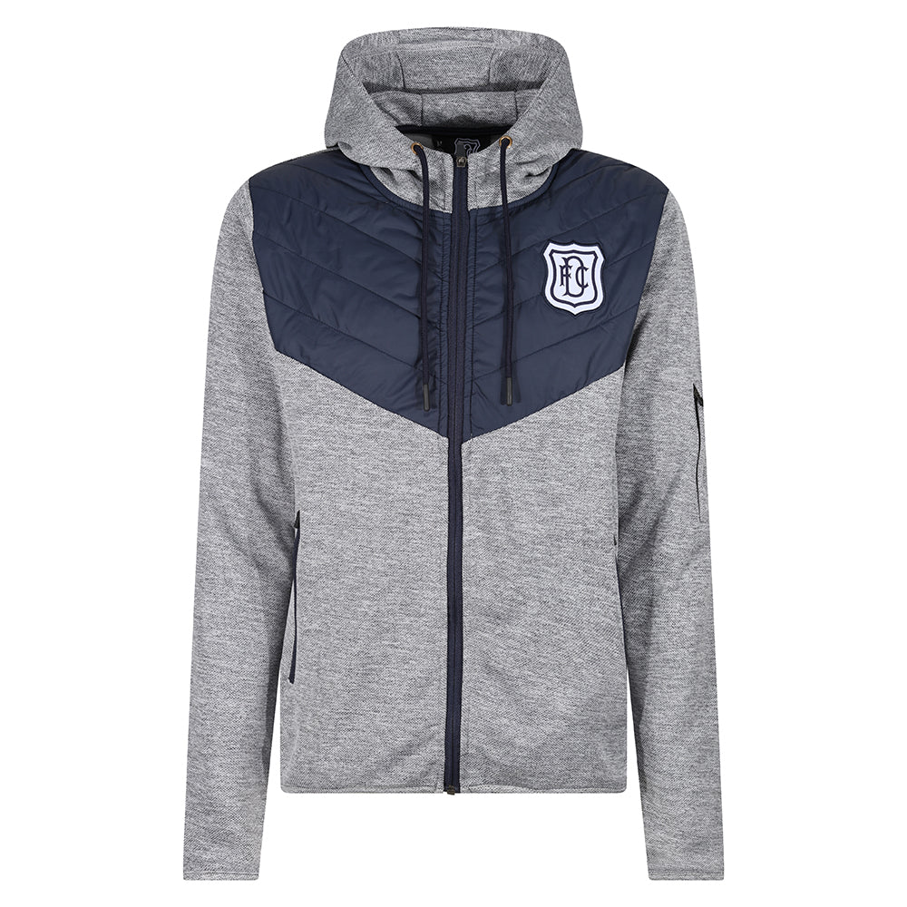 DFC Hybrid Hoody Grey Marl