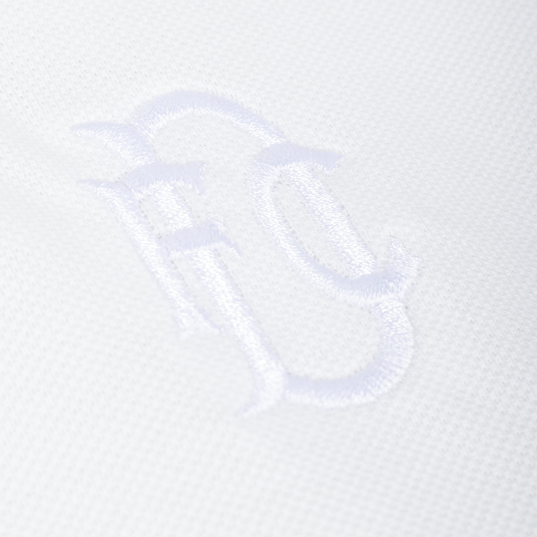 DFC Legacy Tipped Polo White