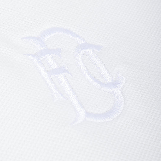 DFC Legacy Tipped Polo White