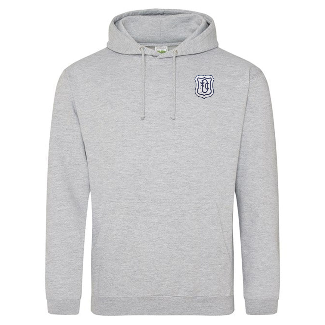 DFC Small Crested Hoodie Grey