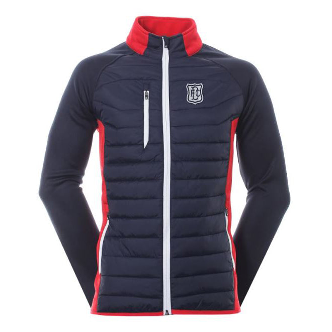 Sunderland Zermatt Padded Jacket Navy|Red|White