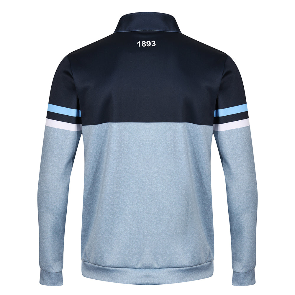 DFC Panel 1/4 Zip Grey Marl