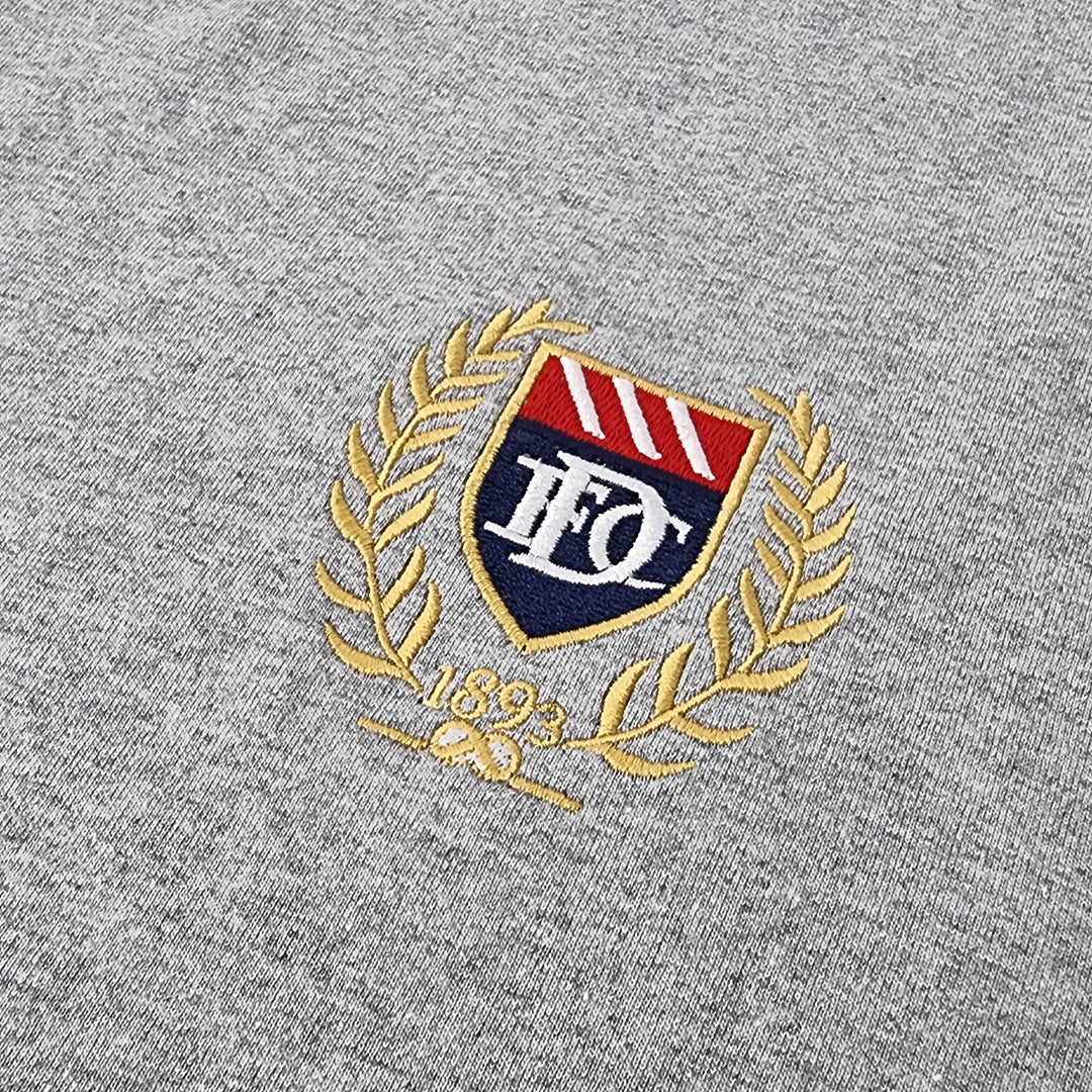 DFC Classic Crest Premium T-Shirt Grey