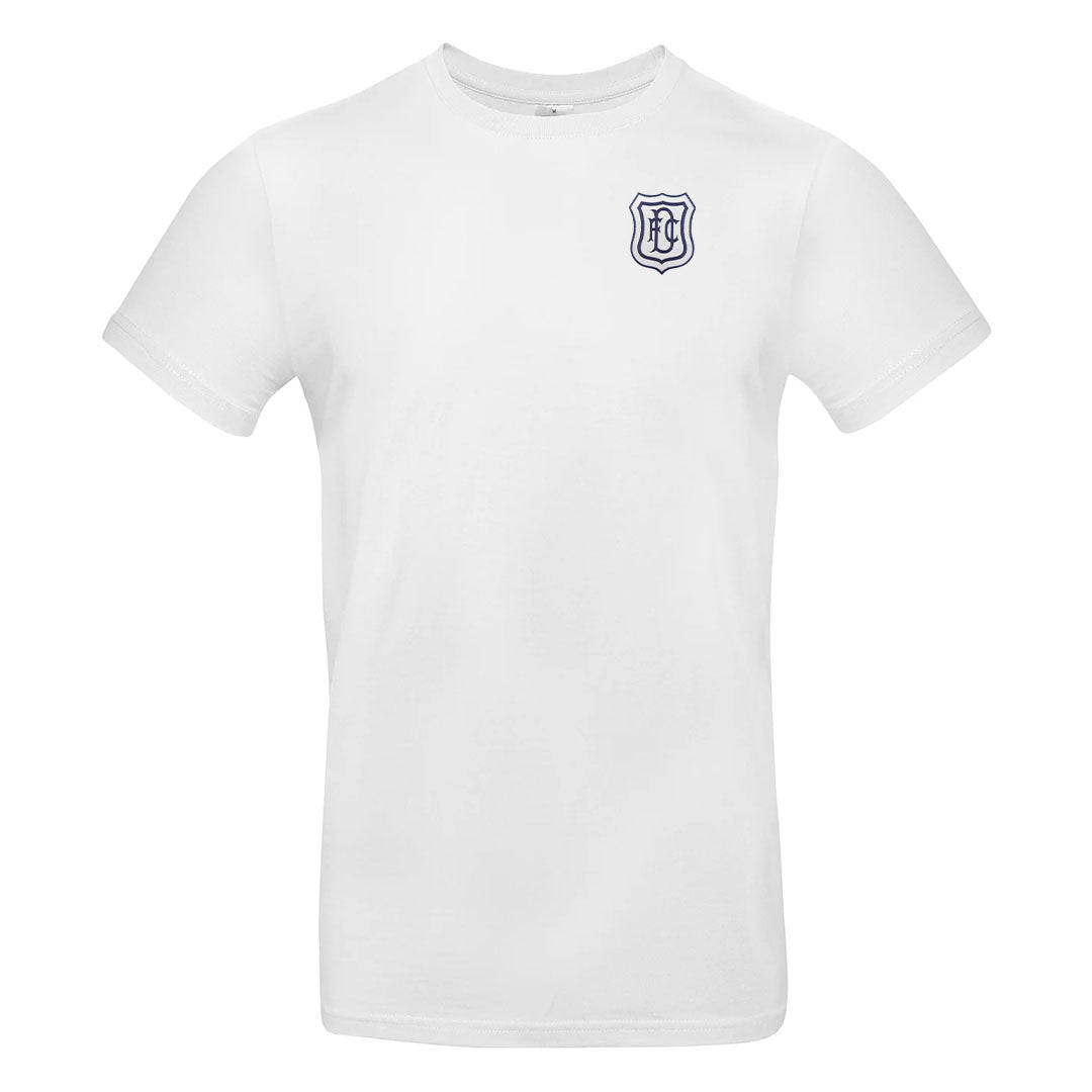 DFC Small Crested Tee White