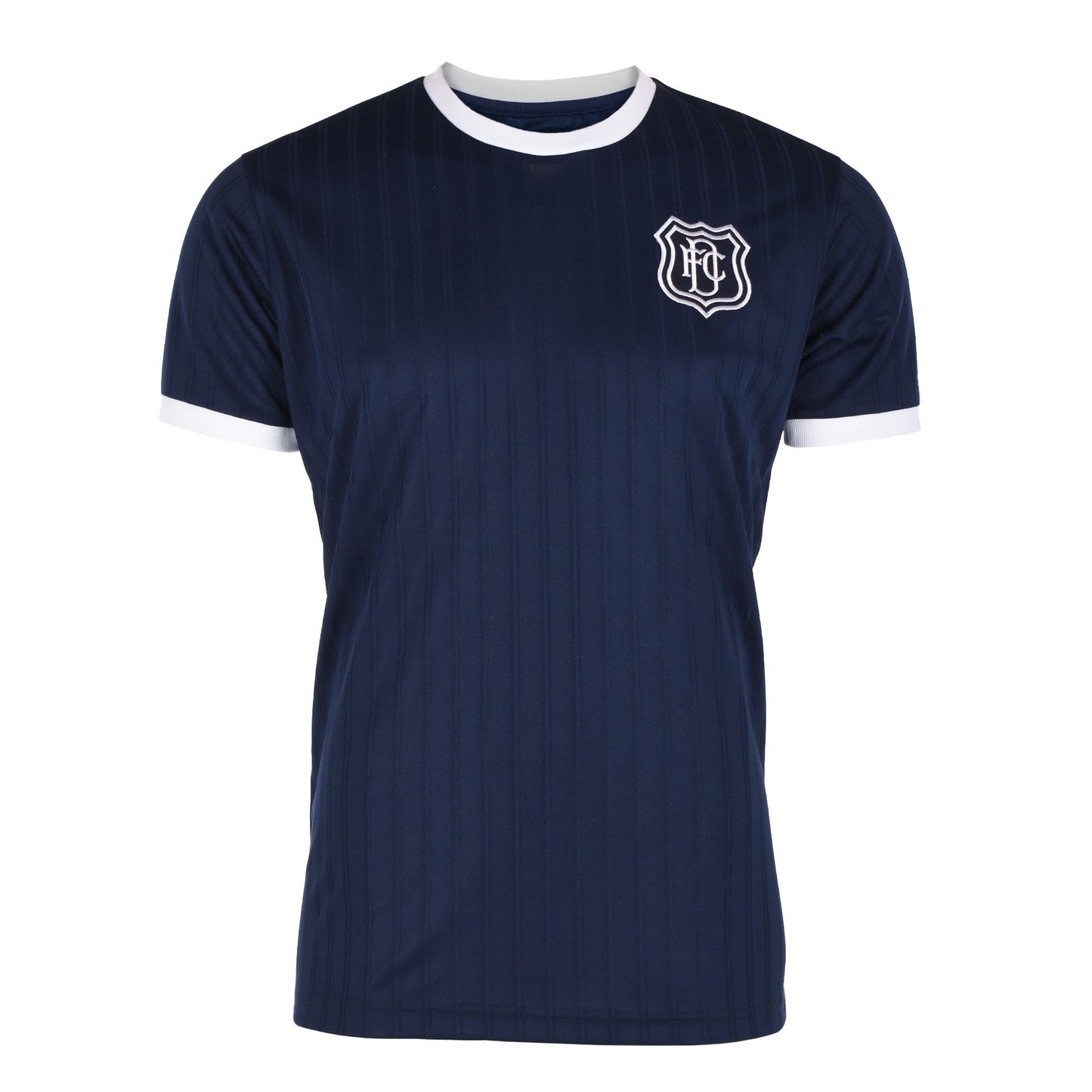 Jnr DFC Retro Style T-Shirt Navy|White