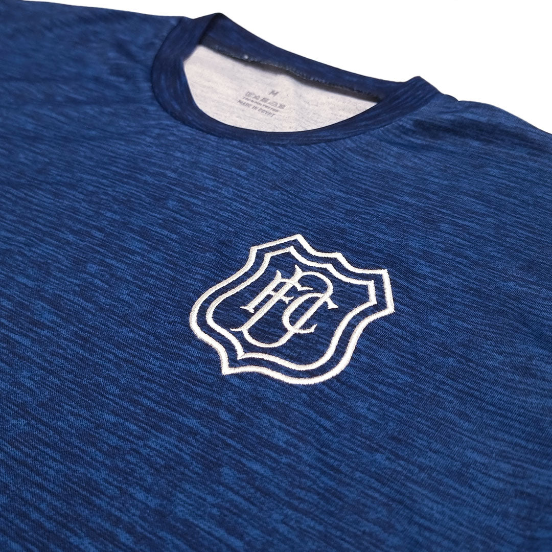 DFC Crest T-Shirt Navy Marl
