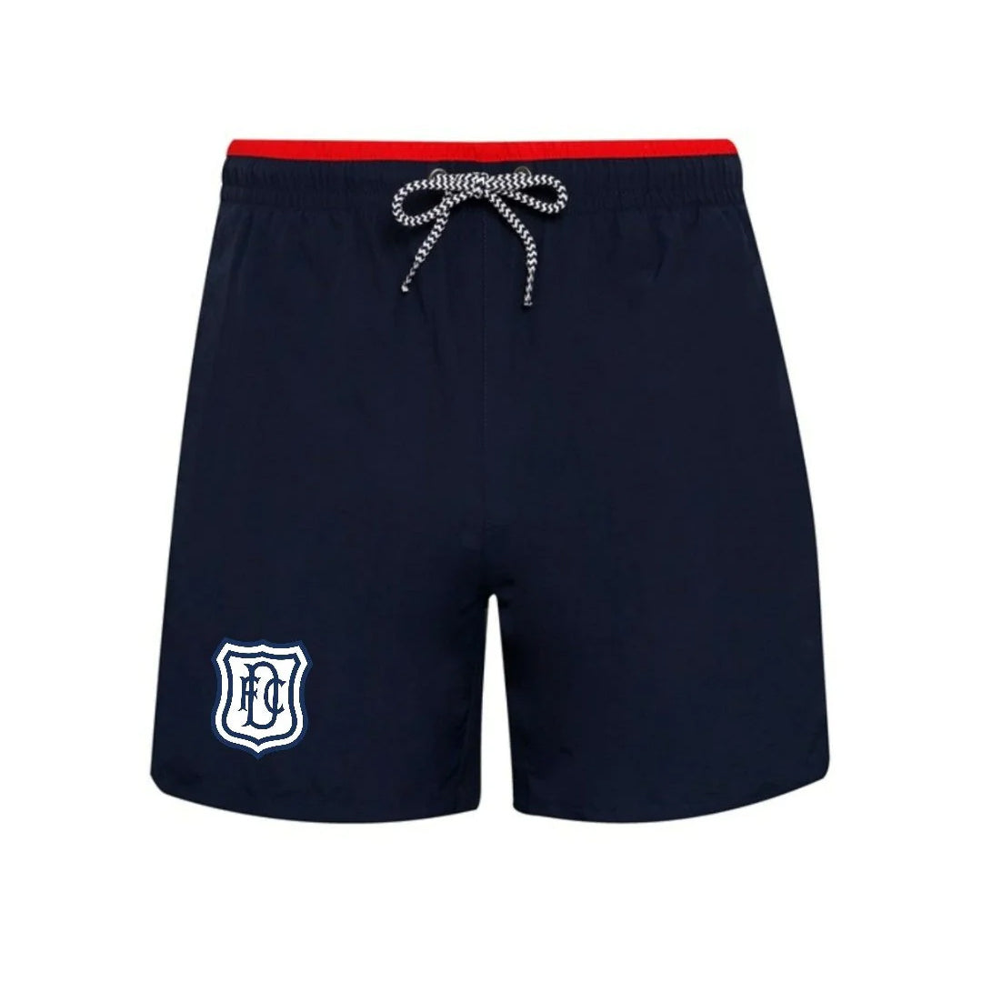 Swim Short Plain Dark Blue|Red