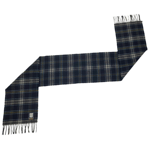 DFC Tartan Scarf Dark Blue