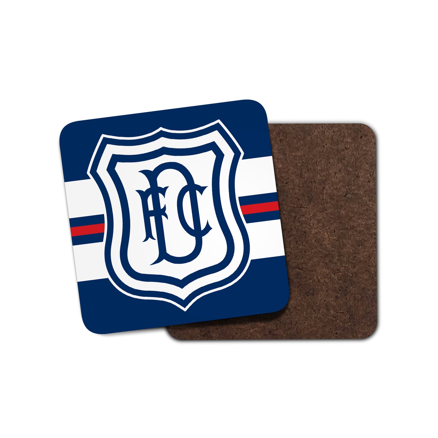 DFC Crest Banner Coaster