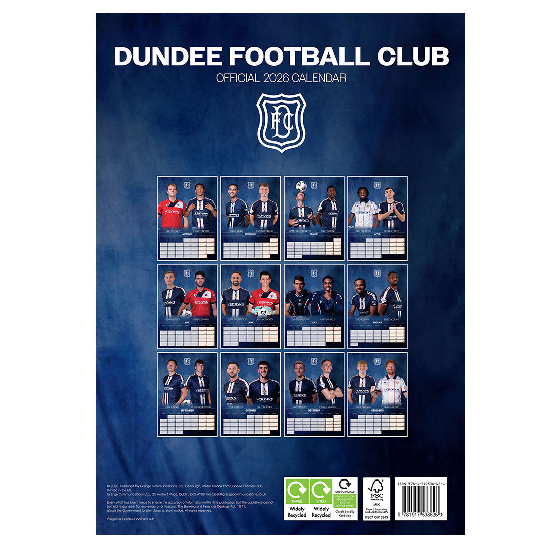 DFC 2026 Official Calendar