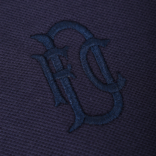 DFC Legacy Tipped Polo Navy