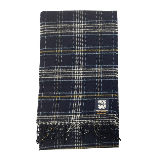 DFC Tartan Scarf Dark Blue