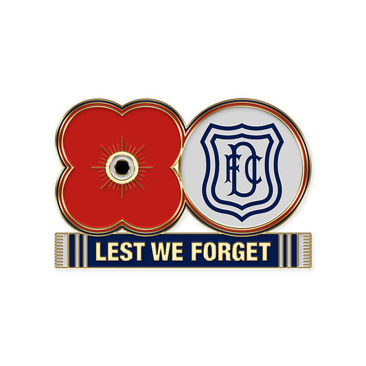 Lest We Forget Poppy Pin Badge