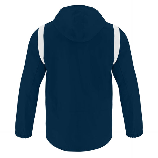 Jnr Macron Pro Training Rain Jacket Dark Blue