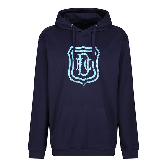 Jnr Vintage Crest Hoody Dark Blue