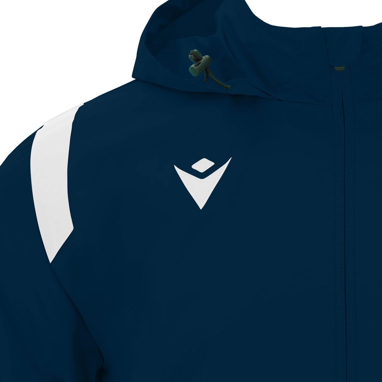 Jnr Macron Pro Training Rain Jacket Dark Blue