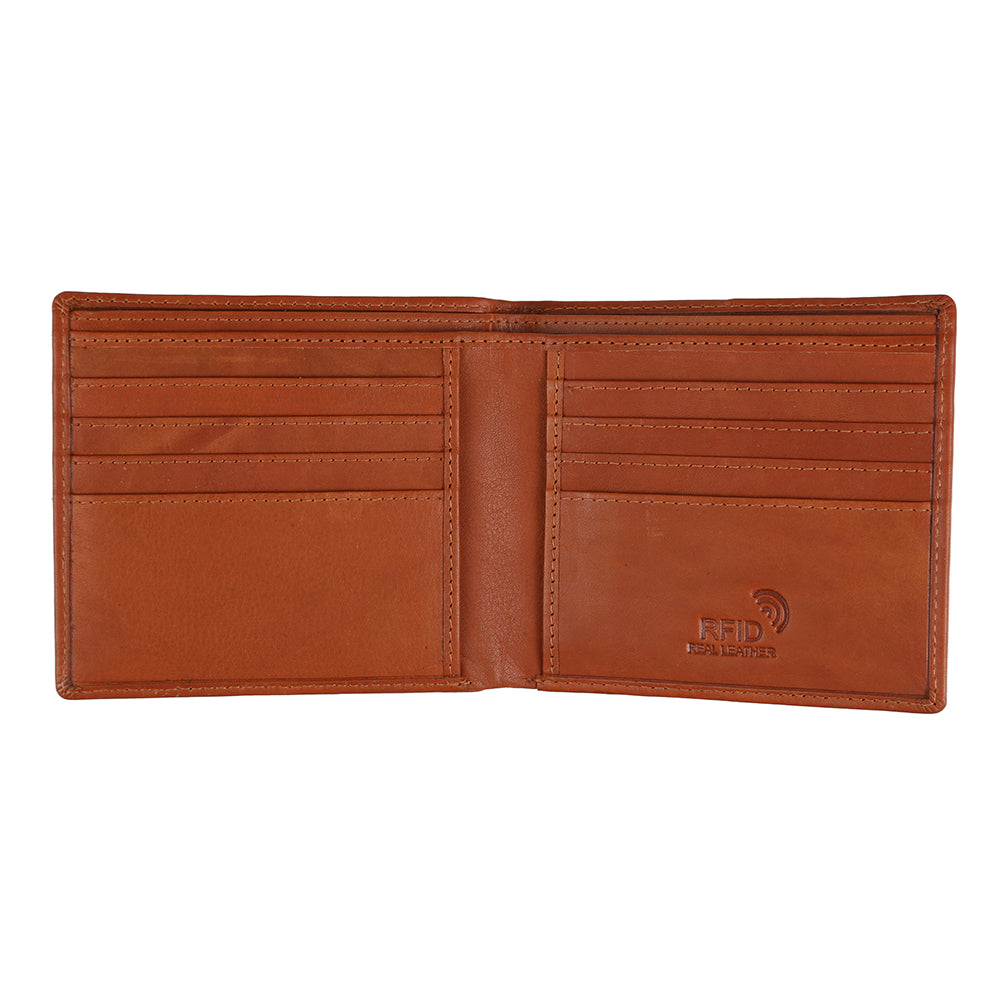 Leather Wallet Brown